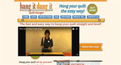 Desktop Screenshot of hangitdangit.com